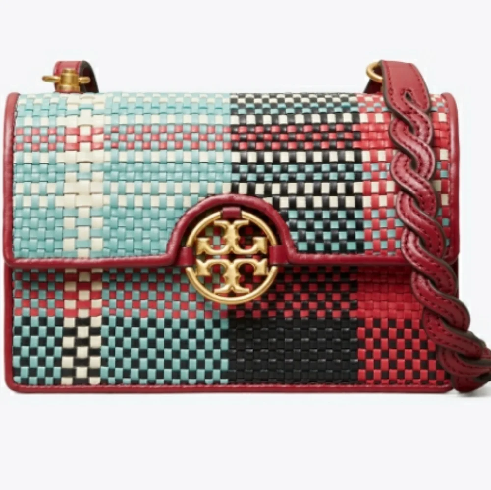 BRAND NEW Tory Burch Signature Logo Statement Handbag